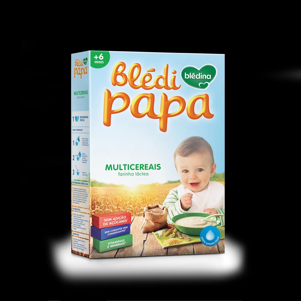 FARINHA MULTICEREAIS 250G BLEDIPAPA 6M